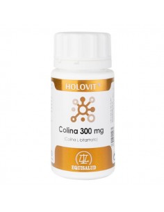 Holovit Colina 300 mg de Equisalud, 50 cápsulas