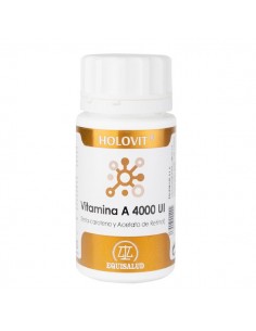 Holovit Vitamina A de Equisalud, 50 cápsulas de 4000 UI