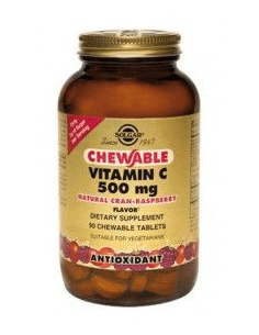 VITAMINA C 500mg. frambuesa...