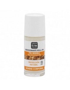 Desodorante roll-on piel sensible de Naturabio, 50 mililitros