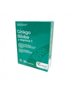 Ginkgo biloba vit-c de Venarol Herbora, 30 comprimidos