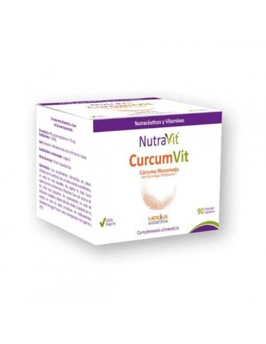 Curcumvit Vegan de Nutravit, 90 cápsulas