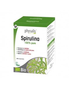 Spirulina eco vegan de Physalis, 200 comprimidos