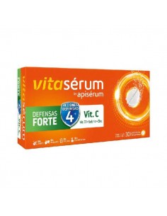 Vitaserum defensas forte sin gluten de Apiserum, 30 comprimidos