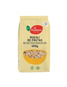 Muesli de frutas BIO de El Granero Integral, 500 gramos