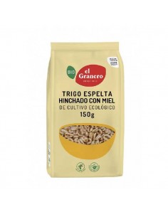 Trigo espelta hinchado con miel BIO de El Granero Integral, 150 gramos