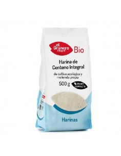 Harina centeno integral BIO de El Granero Integral, 500 gramos