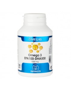 Omega 3 EPA100-DHA500 de Equisalud, 120 cápsulas