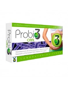 Probio3 oral de Tegor, 40 cápsulas
