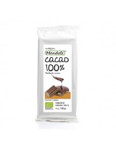 Cacao 100% Pasta cacao ECO de Mandole, 100 gramos