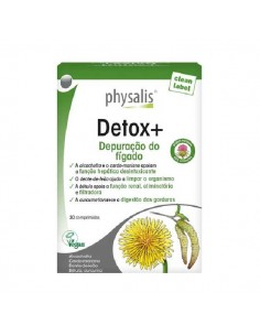 Detox Vegan de Physalis, 30 comprimidos