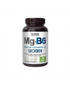Bisglicinato Magnesio B6 Siobin de Enzime, 60cápsulas