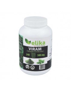 Viram vegan sin gluten de Elika Foods, 240 cápsulas