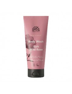 Gel de baño Soft Wild Rose de Urtekram, 200 mililitros