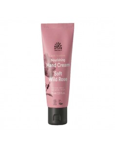 Crema de manos Soft Wild Rose de Urtekram, 75 mililitros