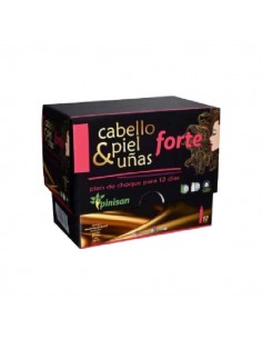 Cabello, piel y uñas forte de Pinisan, 12 viales