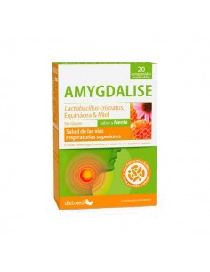 Amygdalise masticable de Dietmed, 20 comprimidos