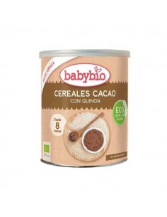 Cereales de cacao con quinoa de Babybio, 220 gramos