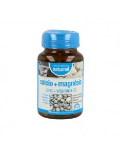 Calcio magnesio zinc vitamina-D de Naturmil, 90 cápsulas