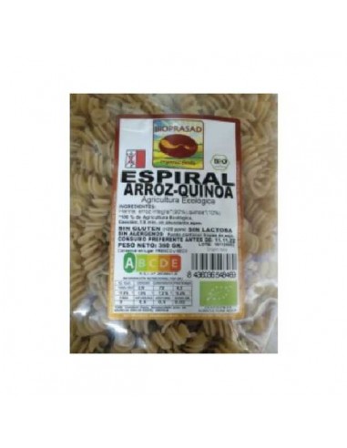 Espirales de arroz con quinoa de Bioprasad, 4 kilogramos