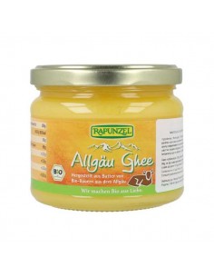 Mantequilla clarificada Allgau Ghee de Rapunzel, 250 gramos