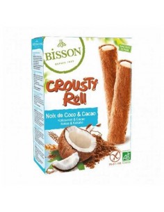 Crousty Roll de cacao y coco de Bisson, 125 gramos