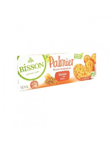 Palmeras Palmier de sésamo de Bisson, 100 gramos