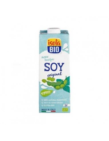 Bebida vegetal de soja de Isola Bio, caja de 6 litros