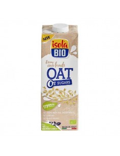 Bebida vegetal de avena sin azúcar de Isola Bio, caja de 6 litros