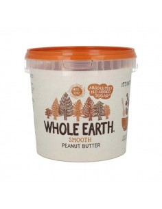 Crema de cacahuete suave de Whole Earth, 1 kilogramo