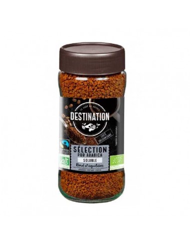 Café soluble arábica de Destination, 100 gramos