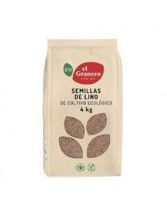 Semillas de lino de El Granero Integral, 4 kilogramos