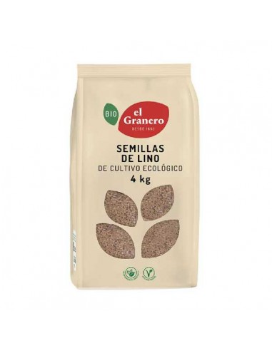 Semillas de lino de El Granero Integral, 4 kilogramos