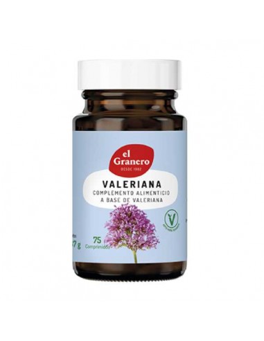 Valeriana de El Granero Integral, 75 comprimidos