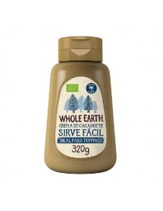 Crema de cacahuete sirve fácil de Whole Earth, 320 gramos