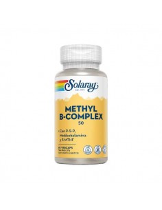 Methyl B-Complex 50 de Solaray, 60 cápsulas