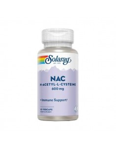 Nac N-Acetyl L-Cysteina de Solaray, 60 cápsulas