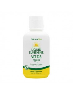 Vitamina D3 Liquida Sunshine de Nature´s Plus, 473.18 mililitros