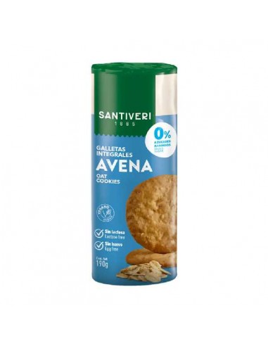 Galletas digestive de avena de Santiveri, 190 gramos