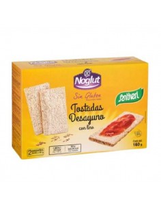 Tostadas desayuno Noglut sin gluten de Santiveri, 160 gramos