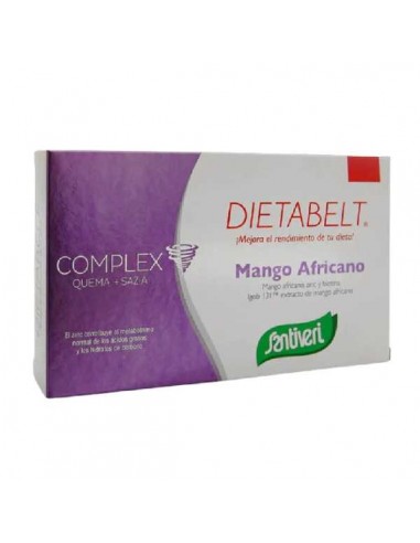 Dietabelt Complex mango africano de Santiveri, 60 cápsulas