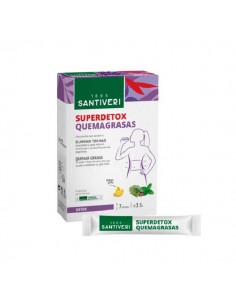 SuperDetox quemagrasas vegano de Santiveri, 7 Sticks