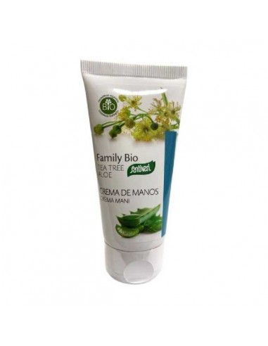 Crema de manos Tea Tree de Santiveri, 50 mililitros