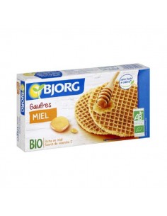 Waffles con miel Bio de Bjorg, 175 gramos