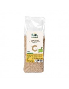 Cous cous de espelta integral BIO de Solnatural, 500 gramos