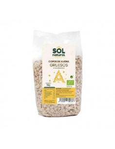 Copos de avena gruesos ECO de Solnatural, 1 kilogramos