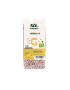 Garbanzos ECO de Solnatural, 500 gramos