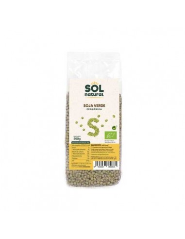 Soja verde ECO de Solnatural, 500 gramos