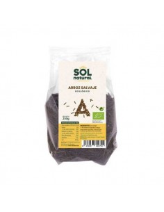 Arroz salvaje BIO de Solnatural, 250 gramos