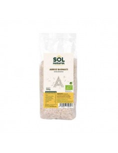 Arroz basmati blanco BIO de Solnatural, 500 gramos